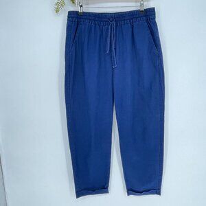 J Crew Linen Blend Pull on Cropped Pants size 8‎
